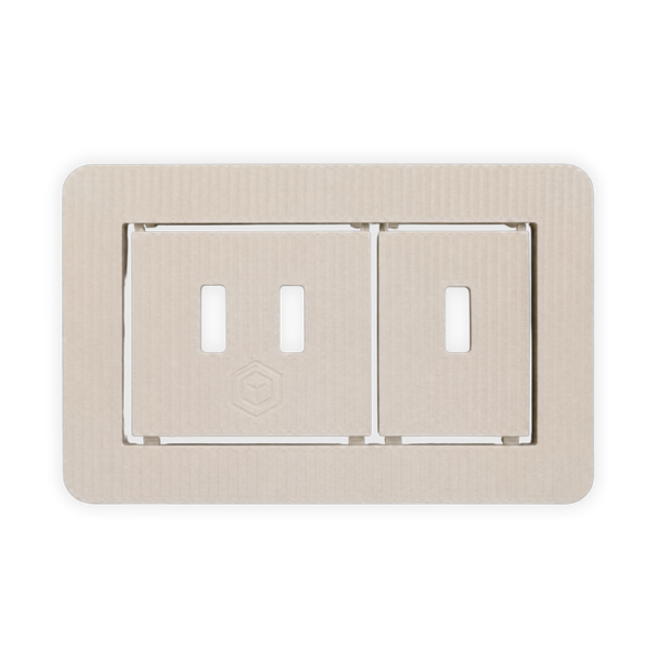 Tile-integrated flush button
